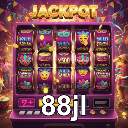Exciting slots on mobile screen at 88jl casino